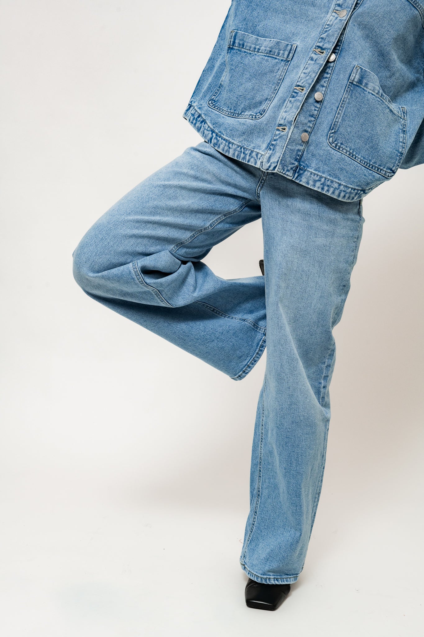 VMSANDIE Jeans - Light Blue Denim