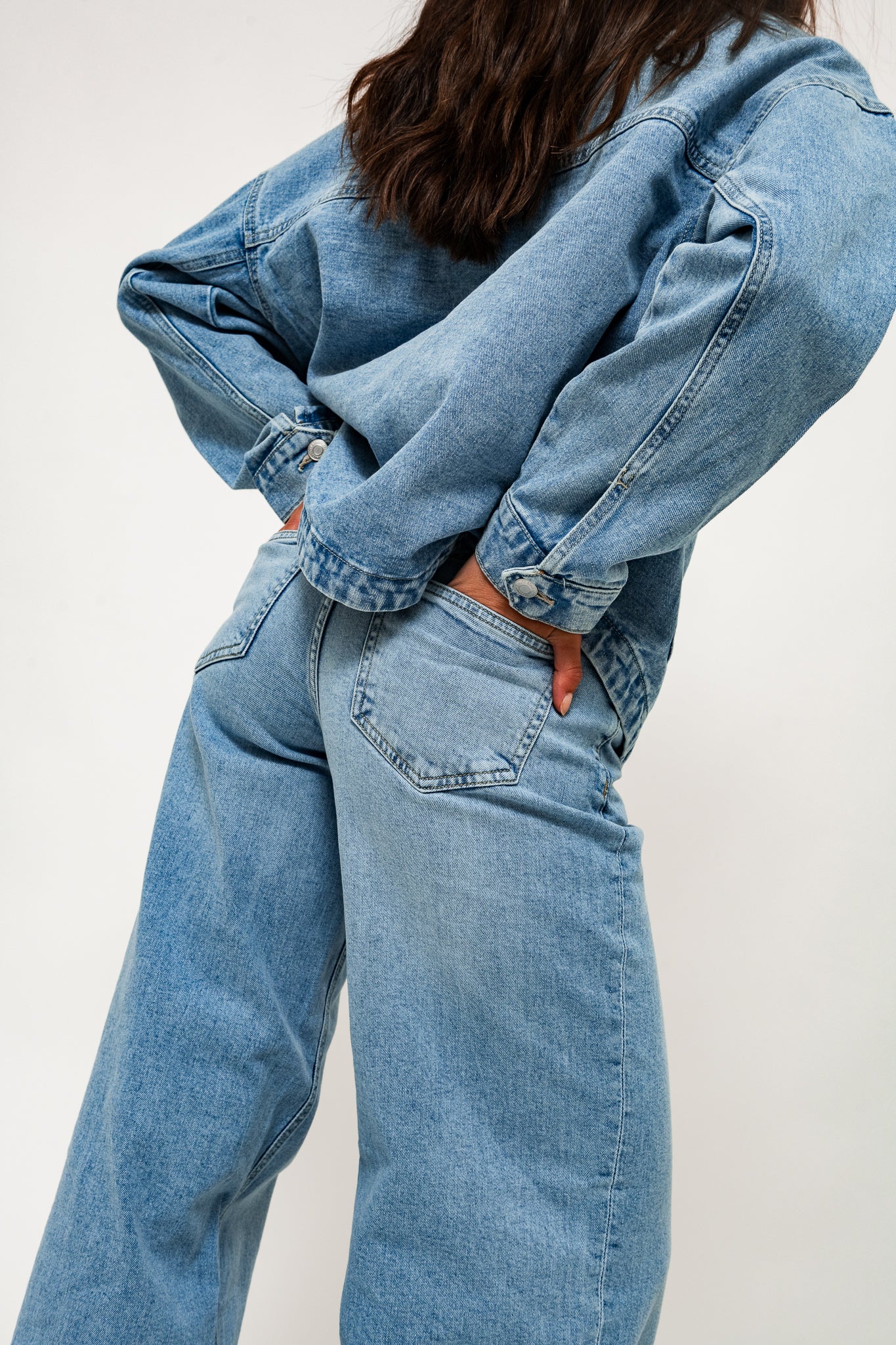 VMSANDIE Jeans - Light Blue Denim
