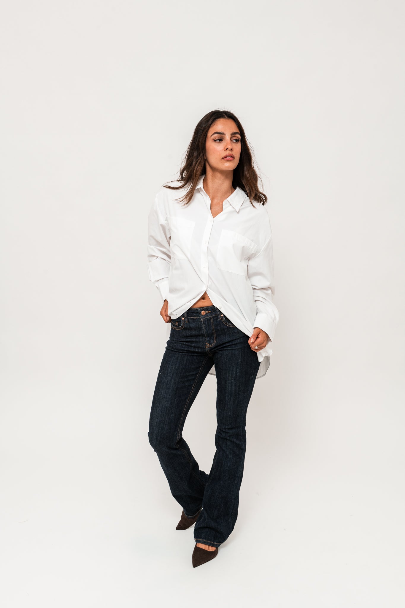VMFLASH Jeans - Dark Blue Rinse Denim