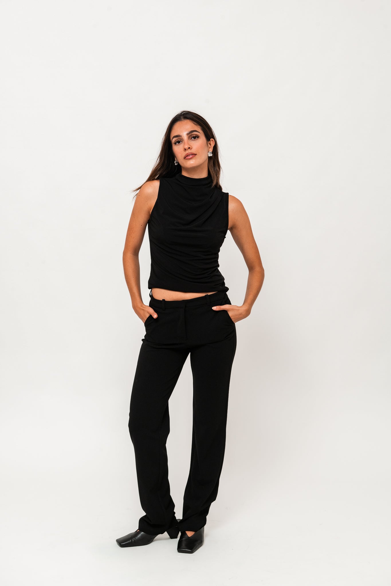 PCMADISON T-Shirts & Tops - Black