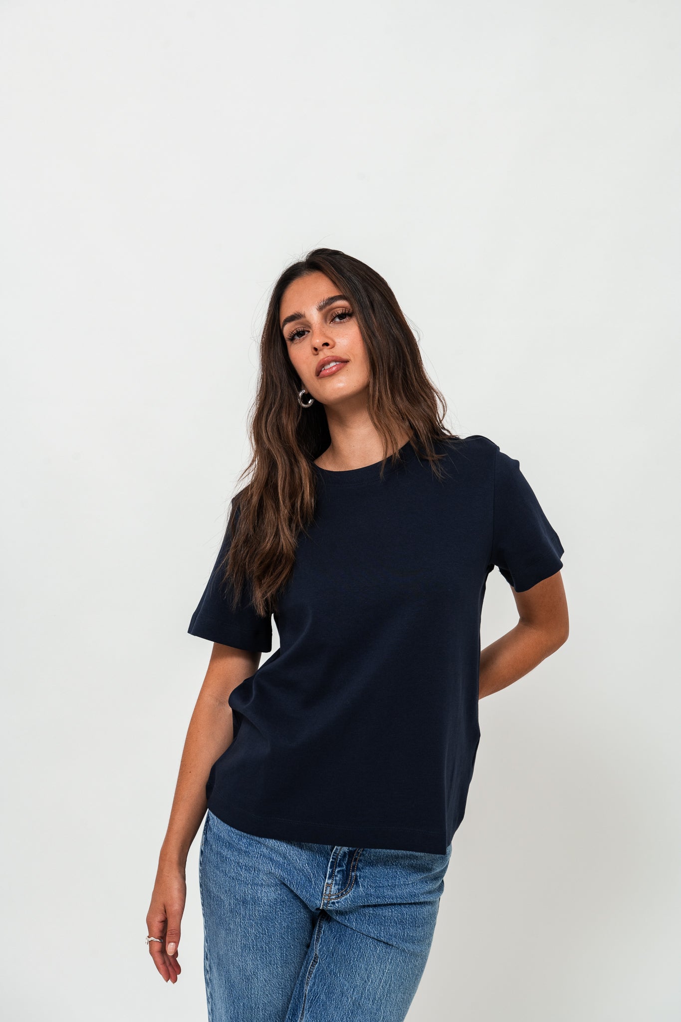 AWNAIMA T-Shirt - Dark Sapphire