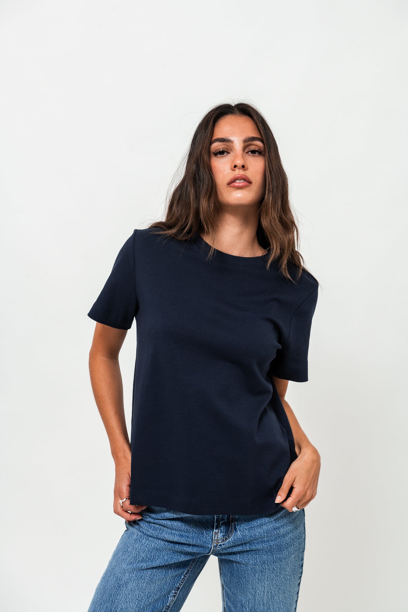 AWNAIMA T-Shirt - Dark Sapphire
