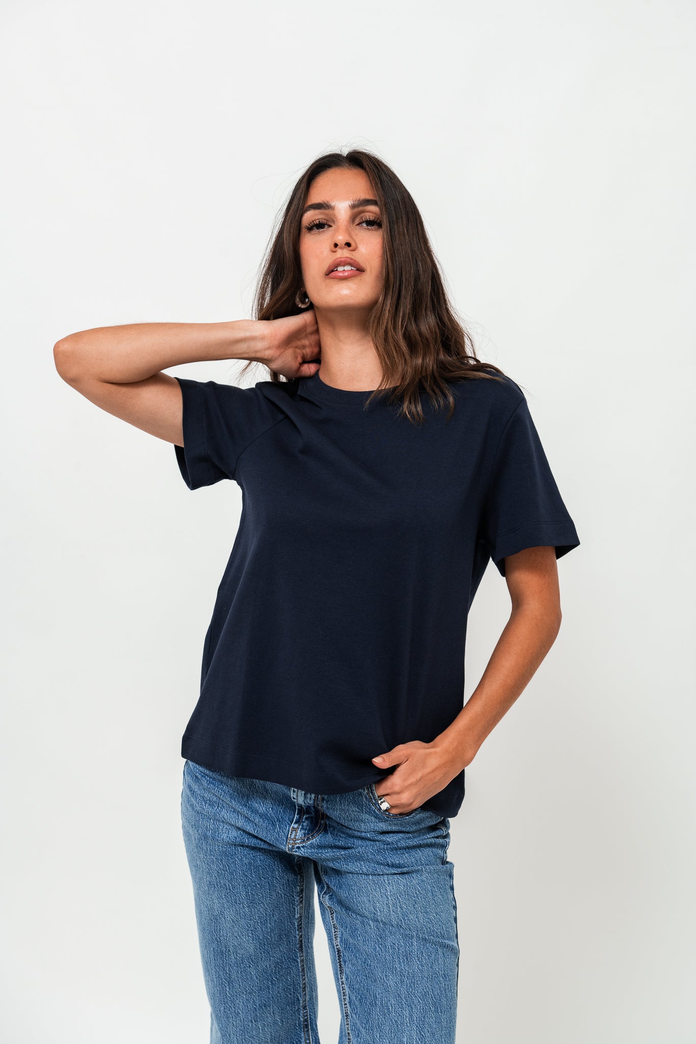 AWNAIMA T-Shirt - Dark Sapphire