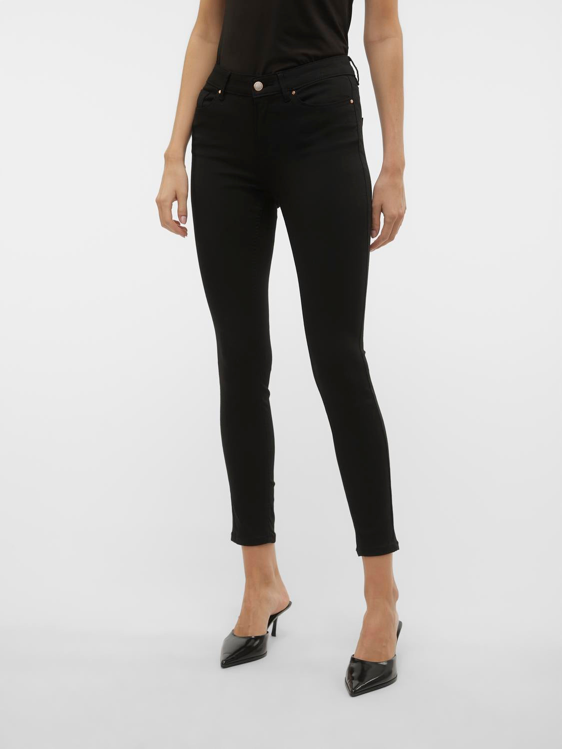 VMFLASH Skinny Jeans - True Black