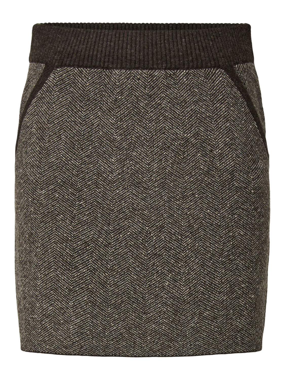 PCANGLICA SKIRT - Asphalt