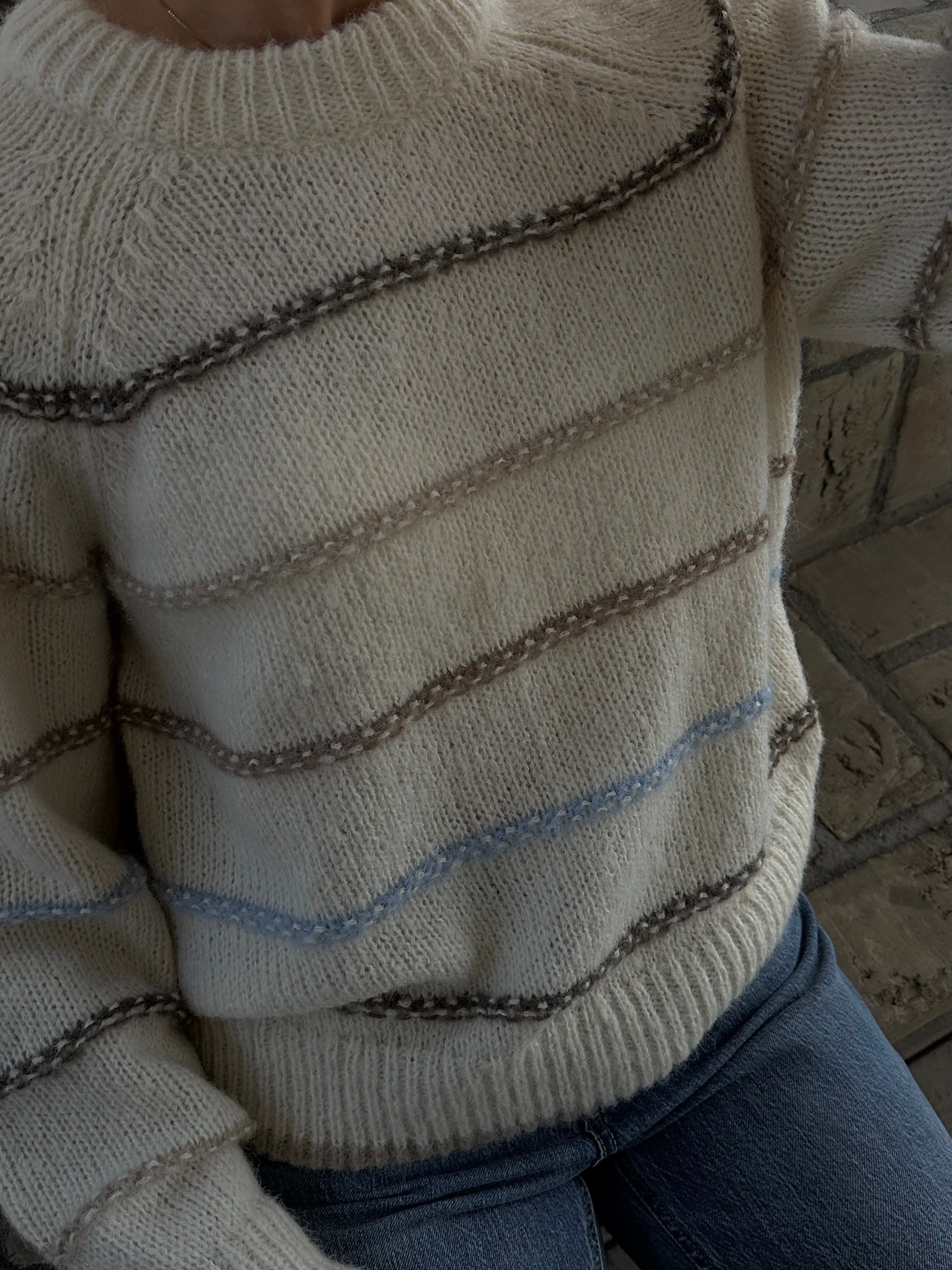 PCNELIA Pullover - Birch