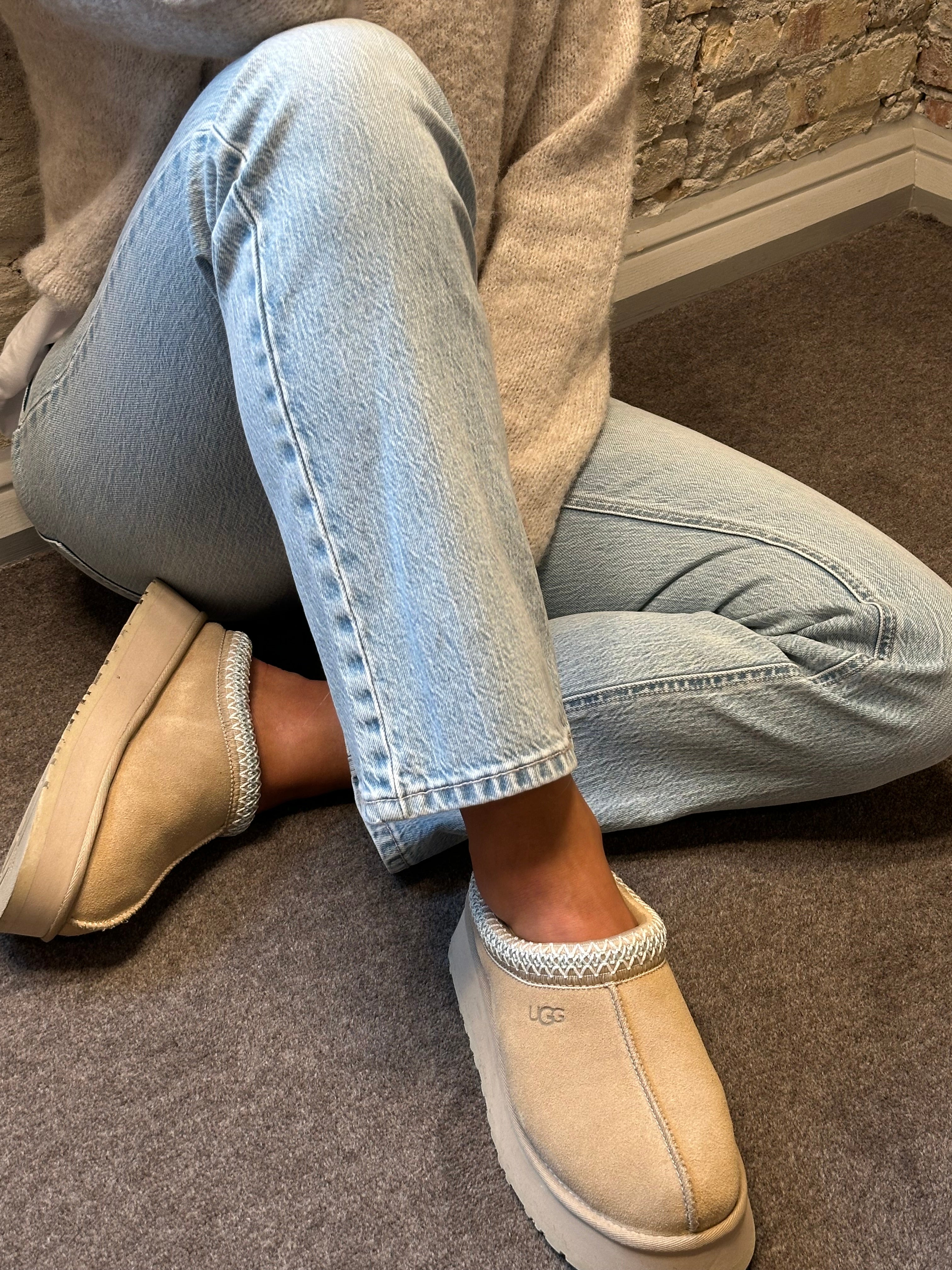 VMTESSA Straight Jeans - Light Blue Denim