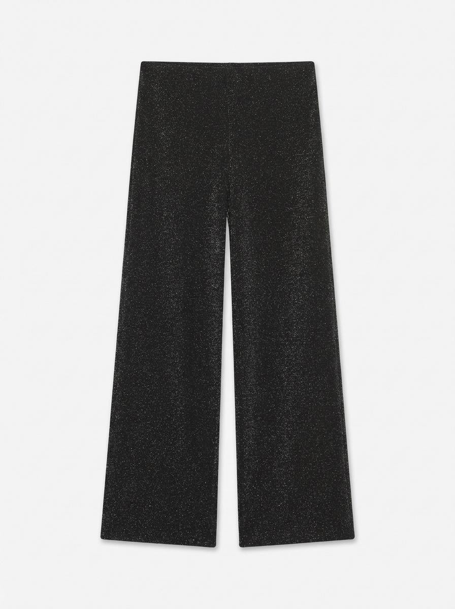 VMBERLIN WIDE GLITTER PANT - Black