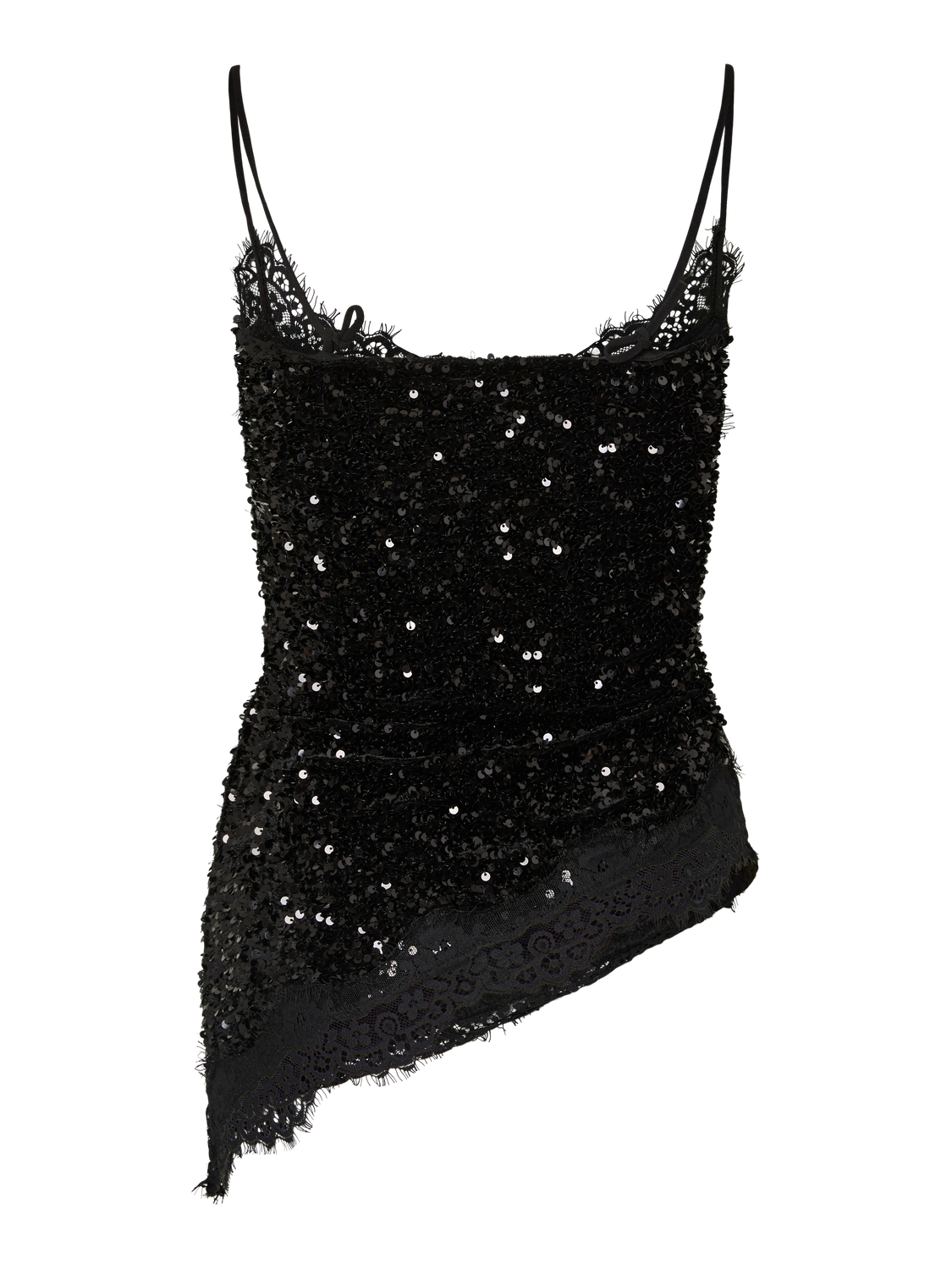 PCKAMMY TOP - Black