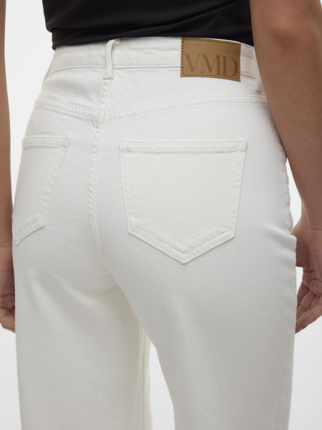 VMTESSA Wide Jeans - Bright White