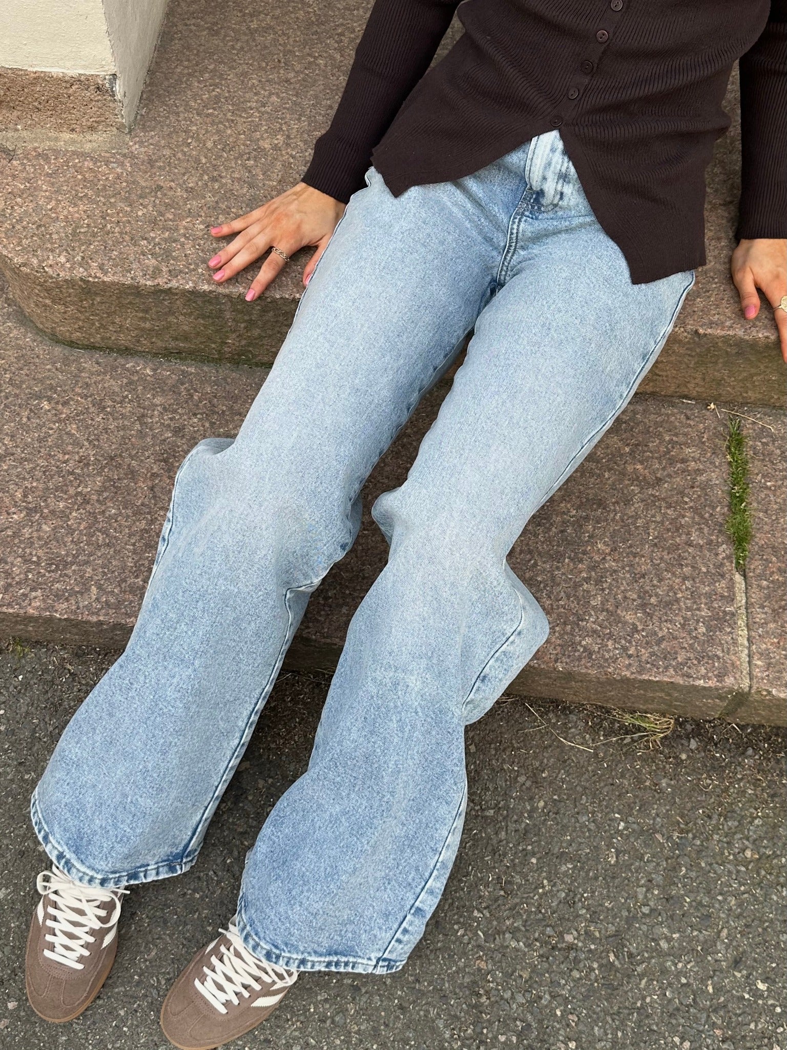 PCSELMA Jeans - Light Blue Denim