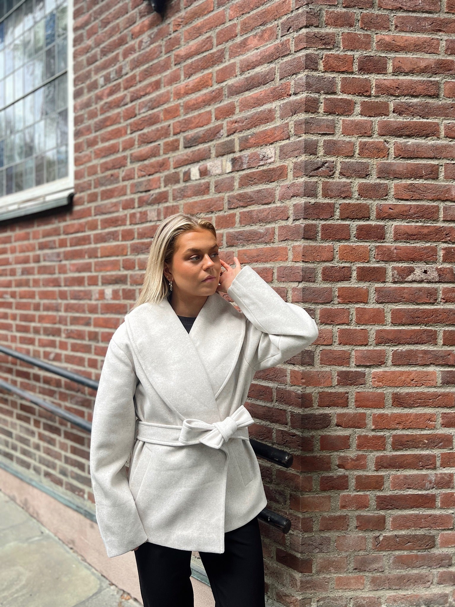 VMANNE Jacket - Oatmeal