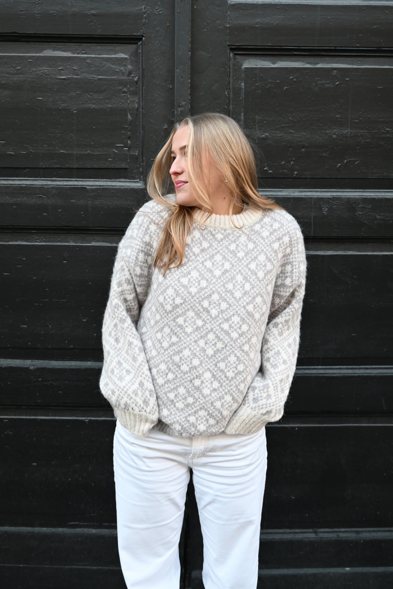 VMINGA PULLOVER - Moonrock