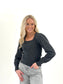 VMSURI Pullover - Dark Grey Melange