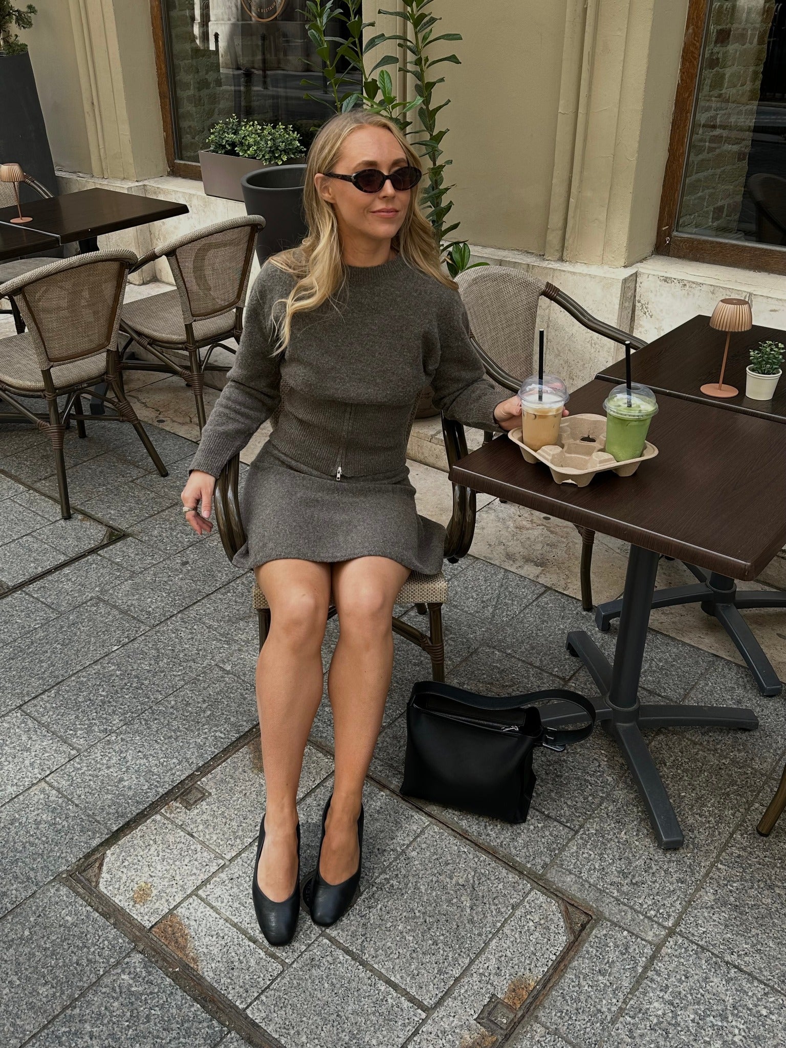 NMSLOAN Short Skirt - Morel