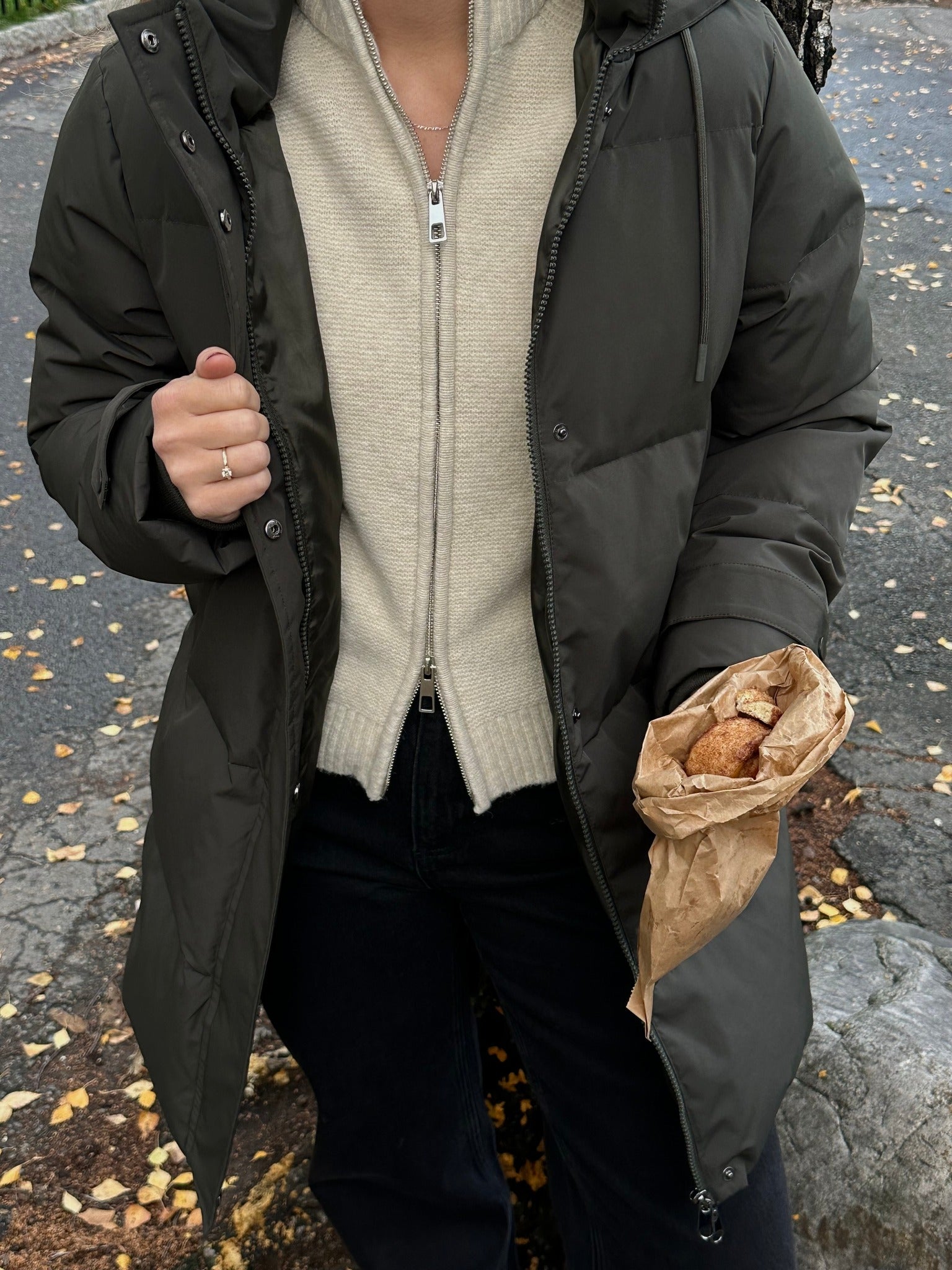 VMLEONIELEA Down Jacket - Peat