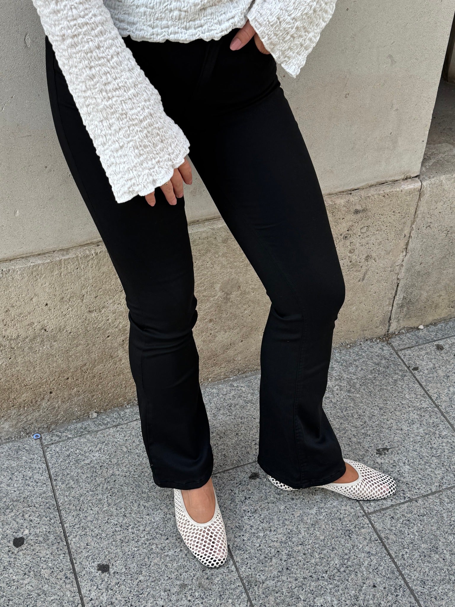 VMFLASH Flared Jeans - Black