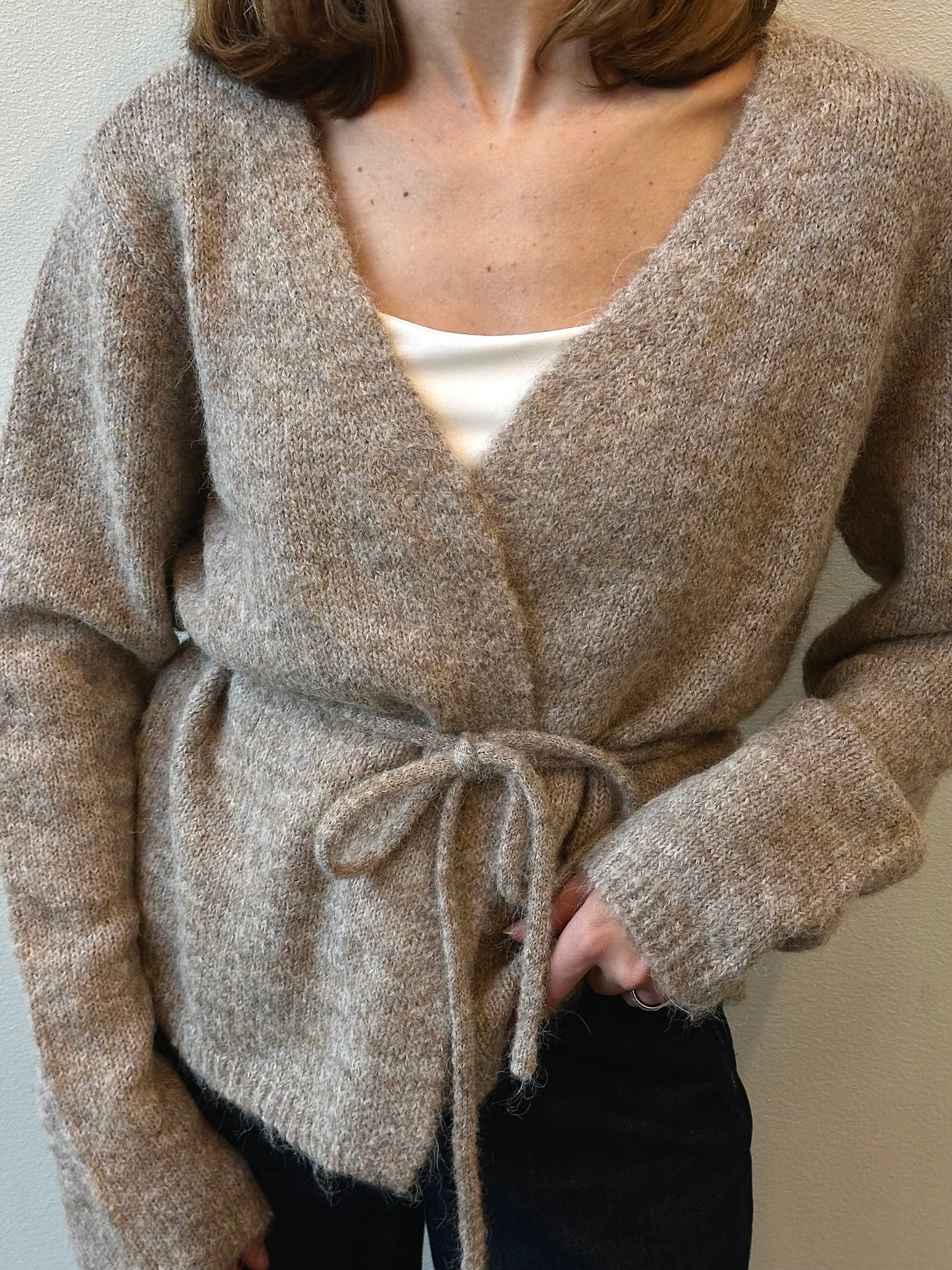 VMSORRENTO Knit Cardigan - Goat