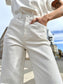 VMTESSA Rhinestone Jeans - Bright White