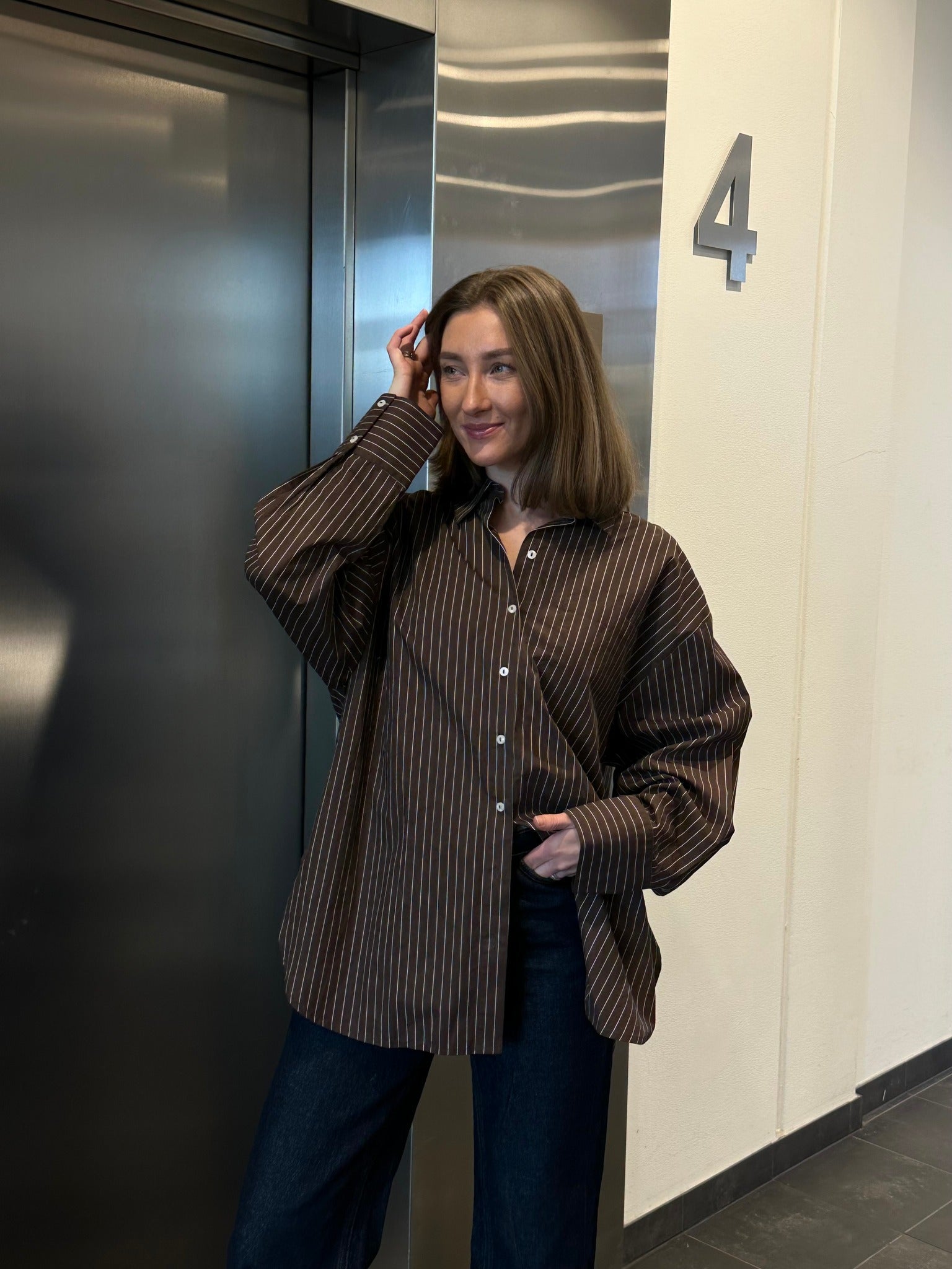 VMFANNI Shirt - Chocolate Brown