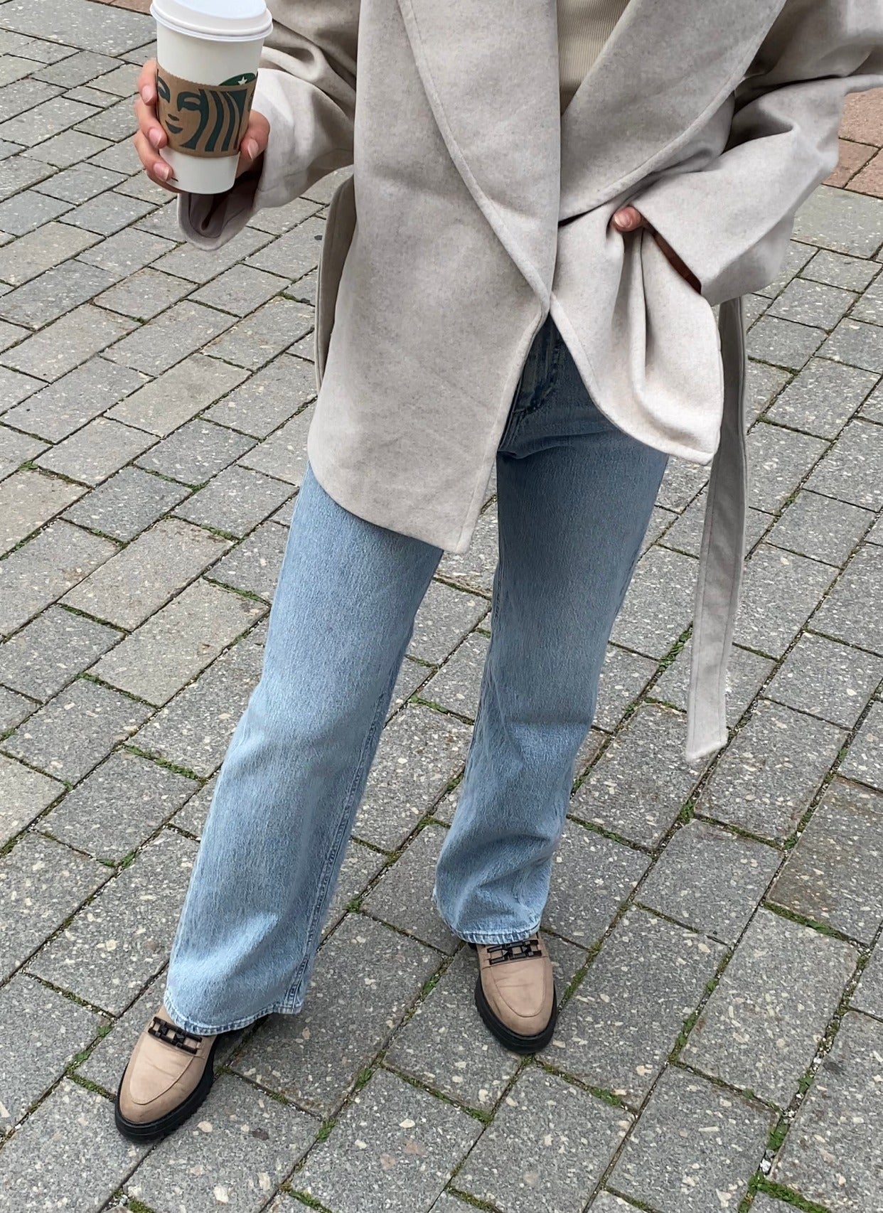 VMANNE Jacket - Oatmeal