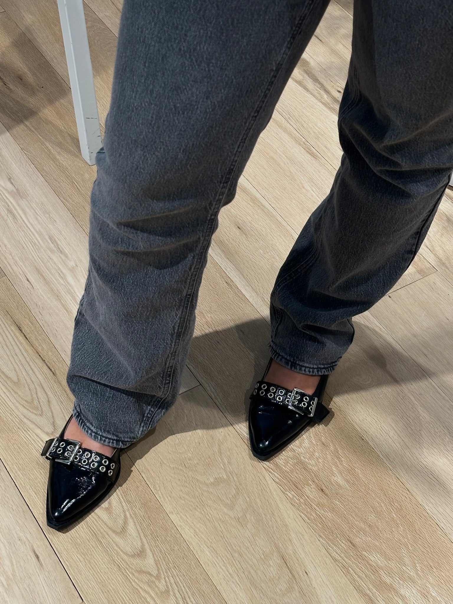 VMTESSA Straight Jeans - Medium Grey Denim