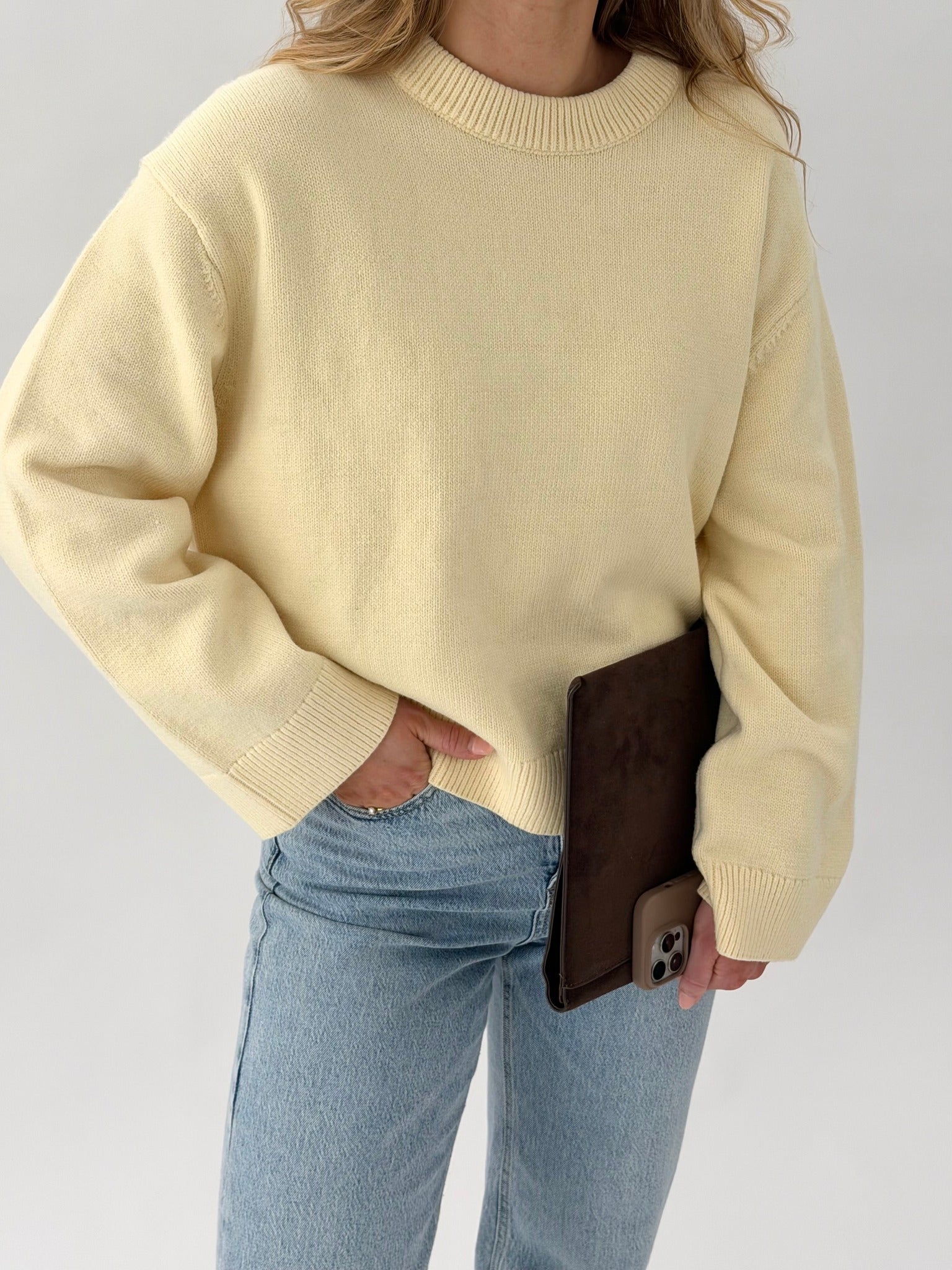 AWLAURA Pullover - Flan