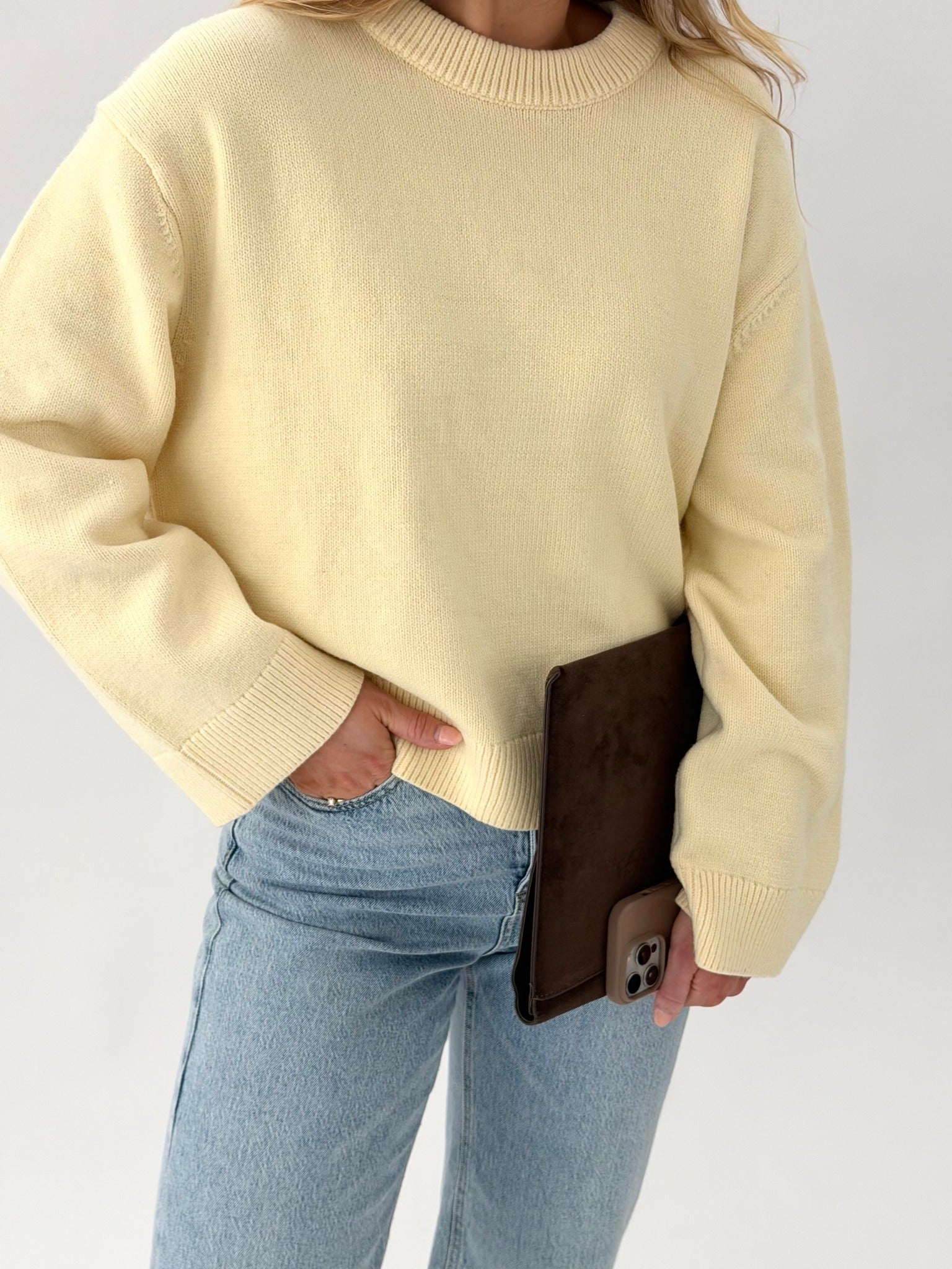 AWLAURA Pullover - Flan