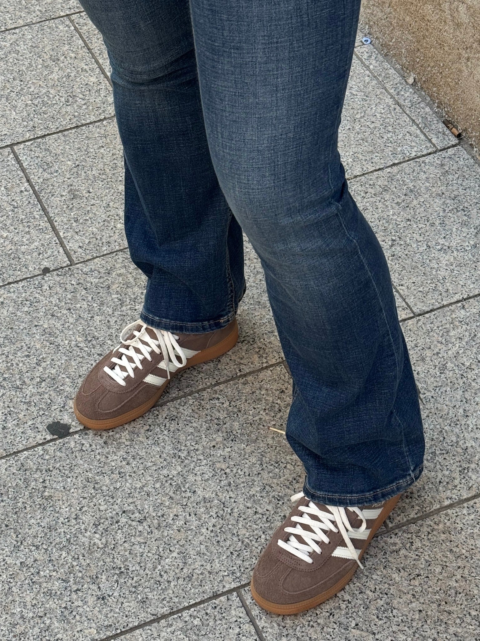 VMFLASH Flared Jeans - Dark Blue Denim