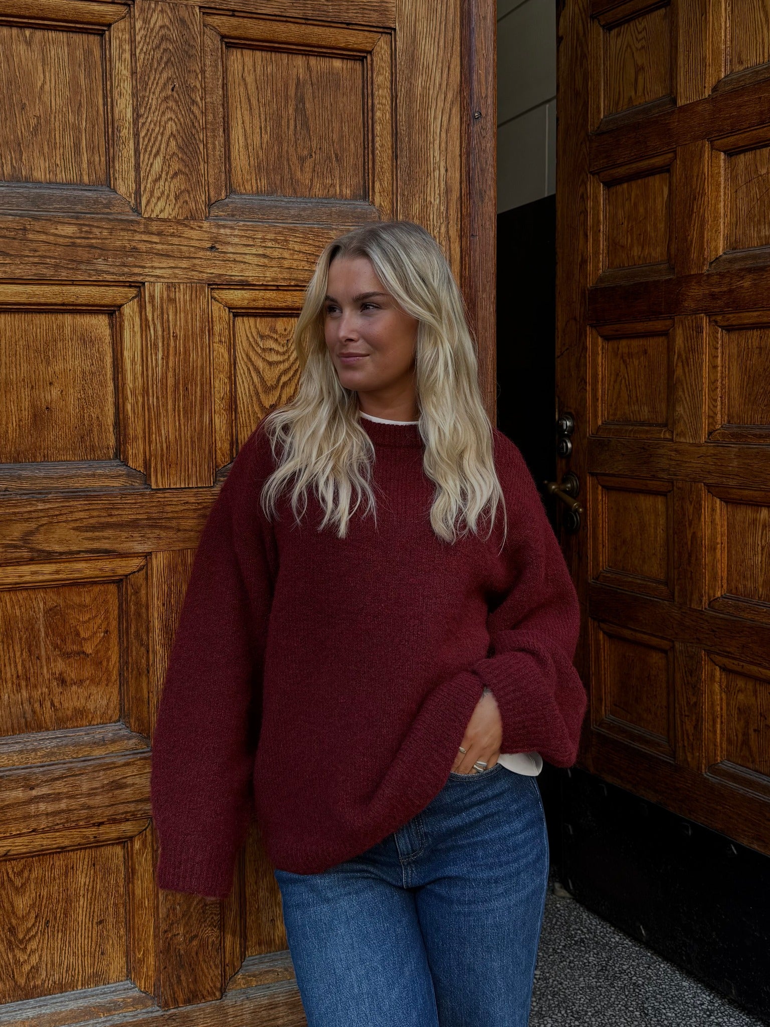 VMSORRENTO Pullover - Tawny Port