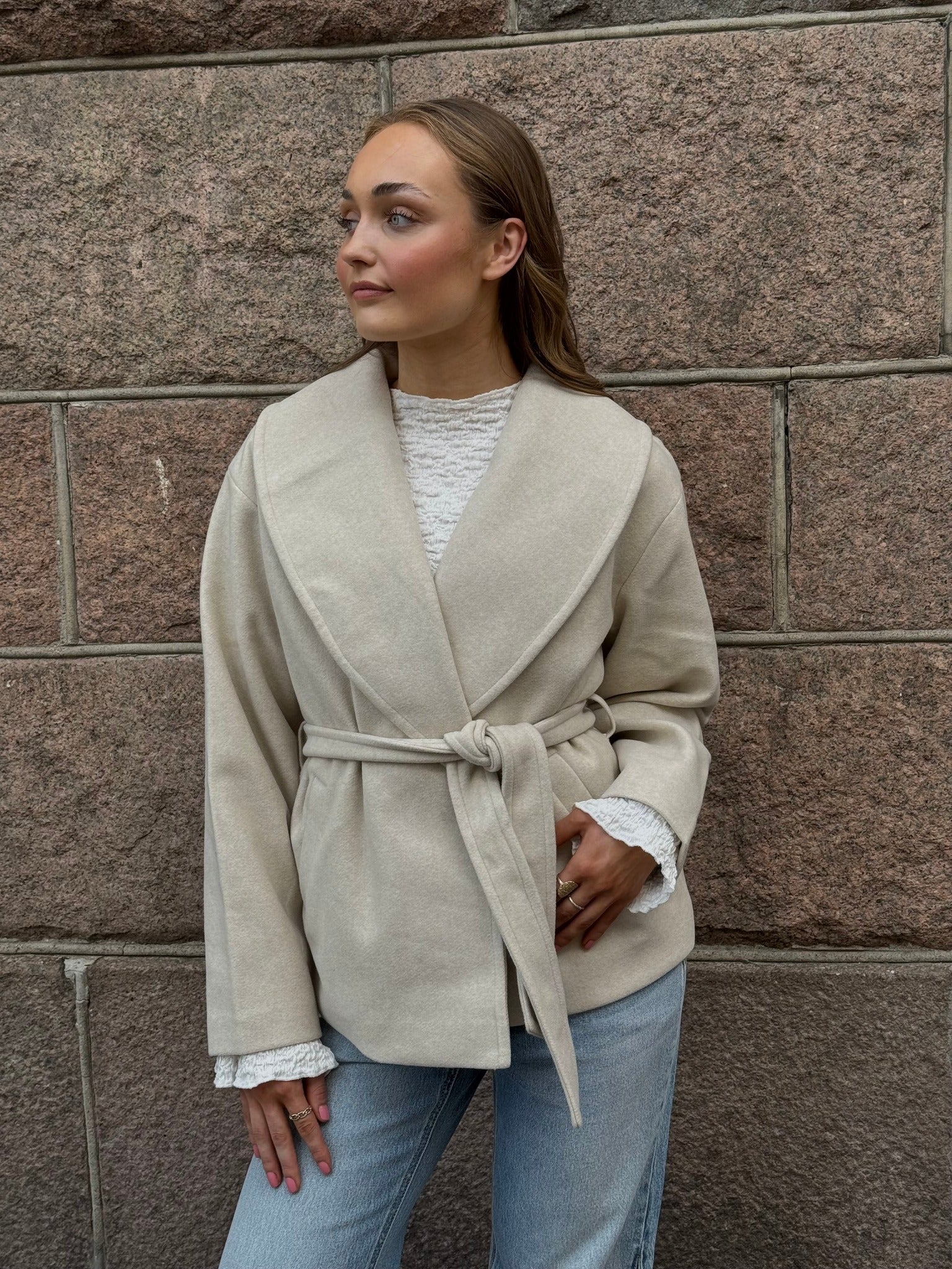 VMANNE Jacket - Oatmeal