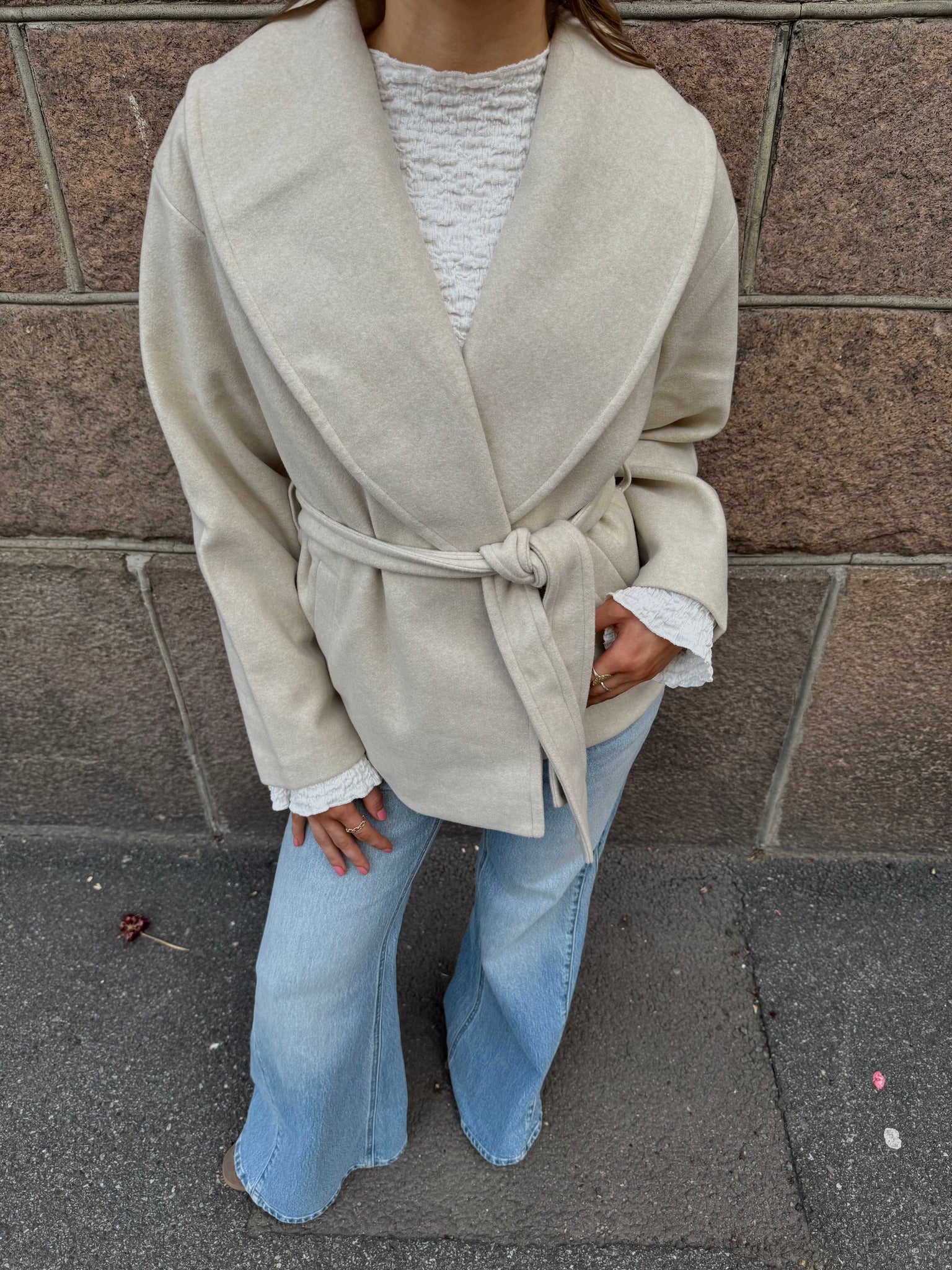 VMANNE Jacket - Oatmeal