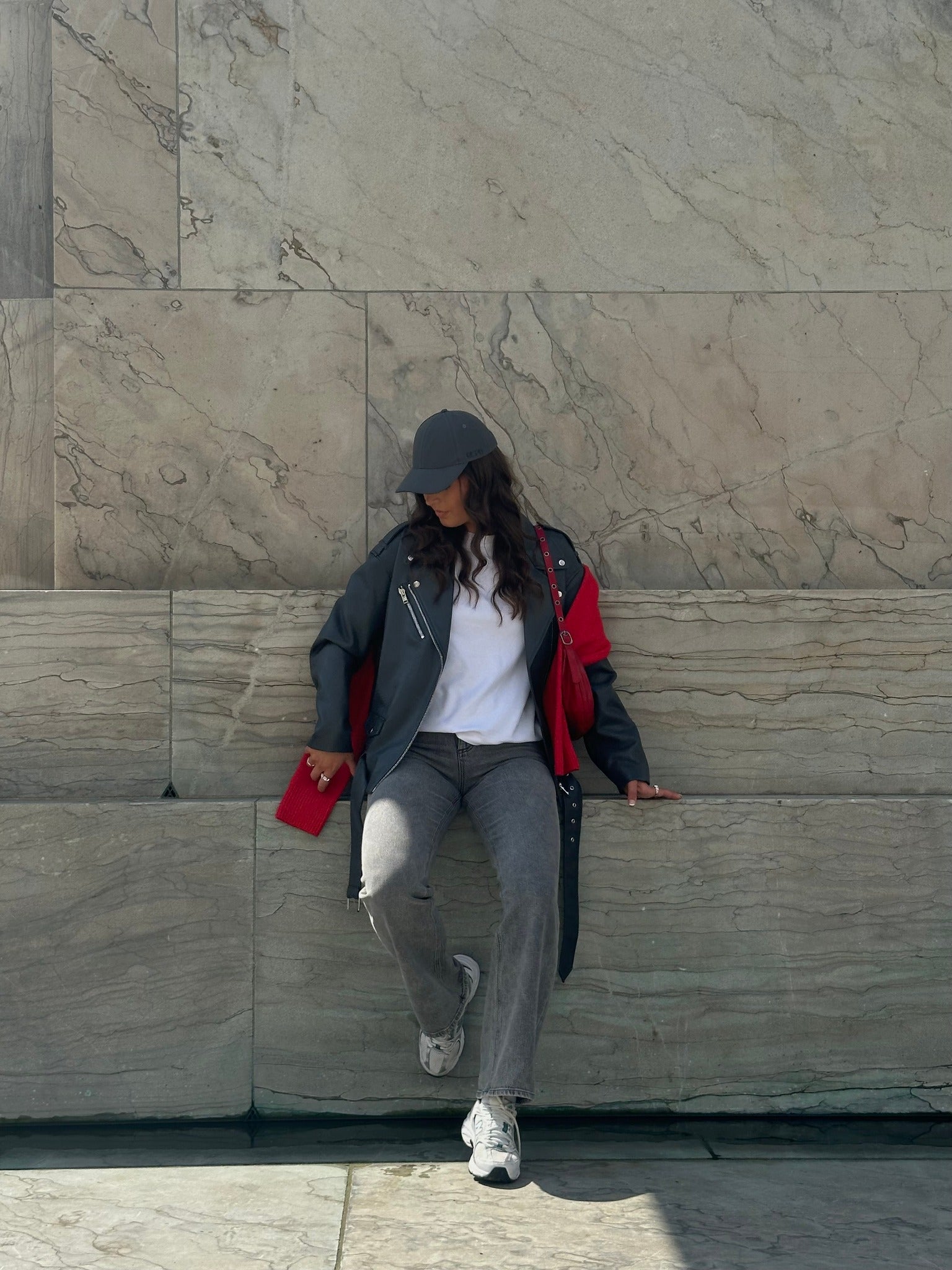 VMTESSA Wide Jeans - Medium Grey Denim