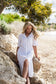 PCPIA Midi Dress - Bright White