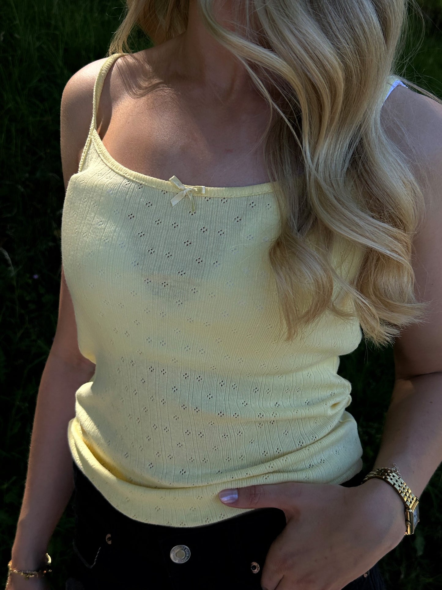 VMISA Tank Top - Mellow Yellow