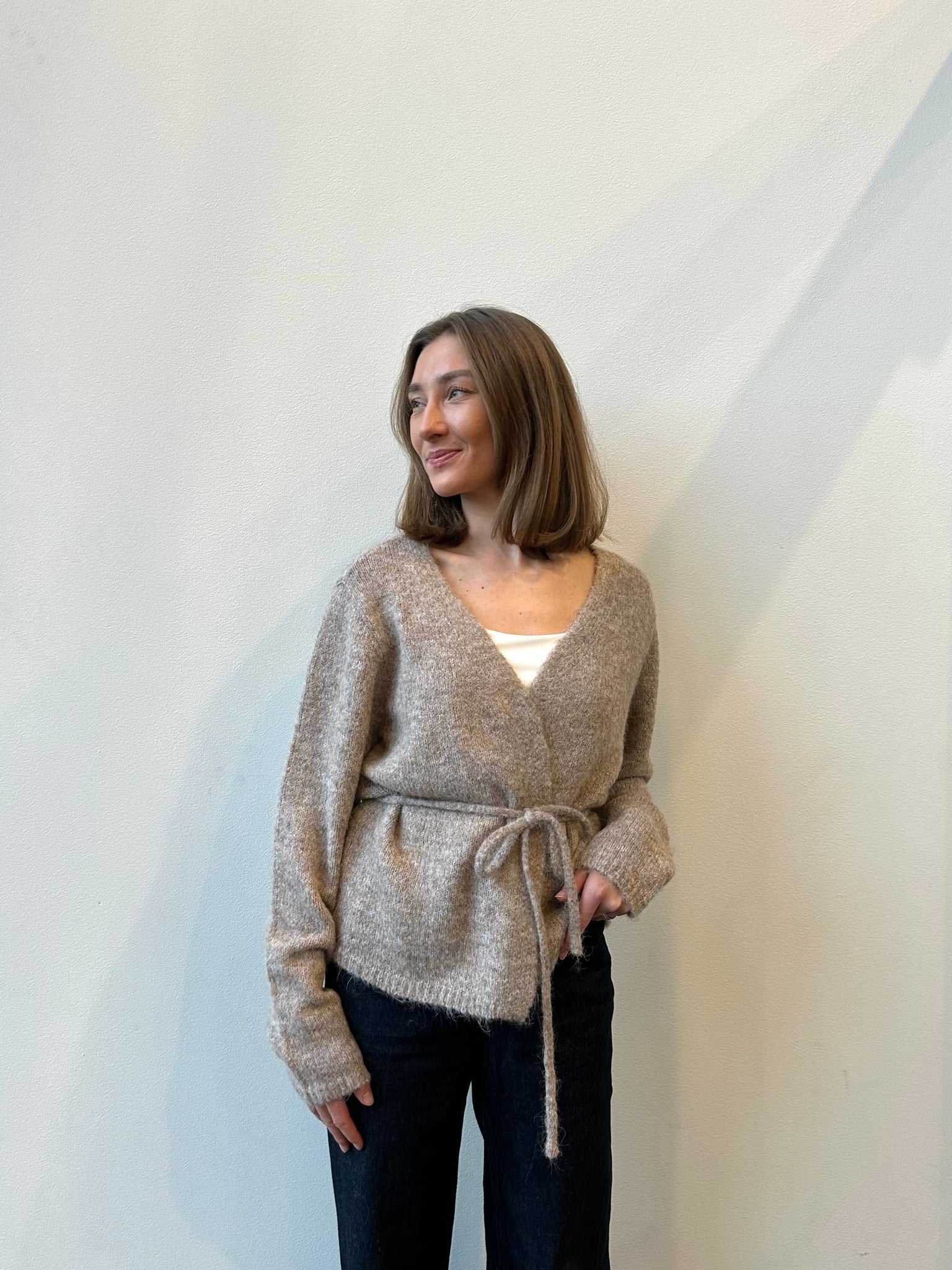 VMSORRENTO Knit Cardigan - Goat