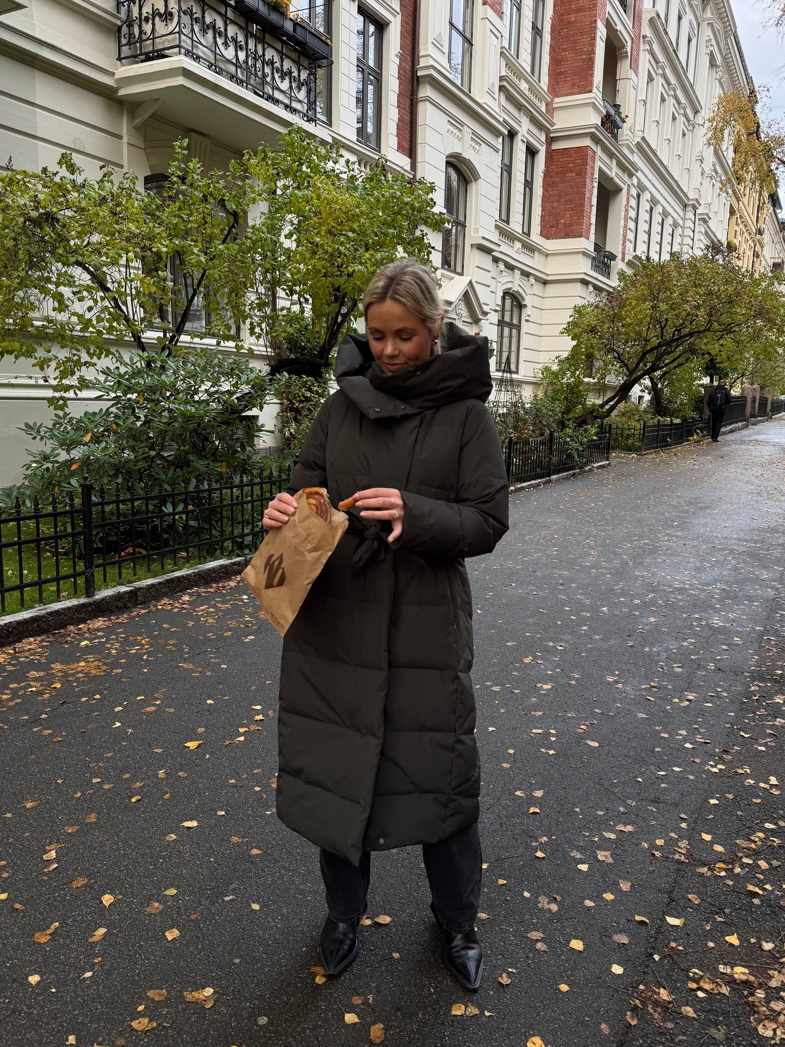 VMLEONIE Long Down Coat - Peat