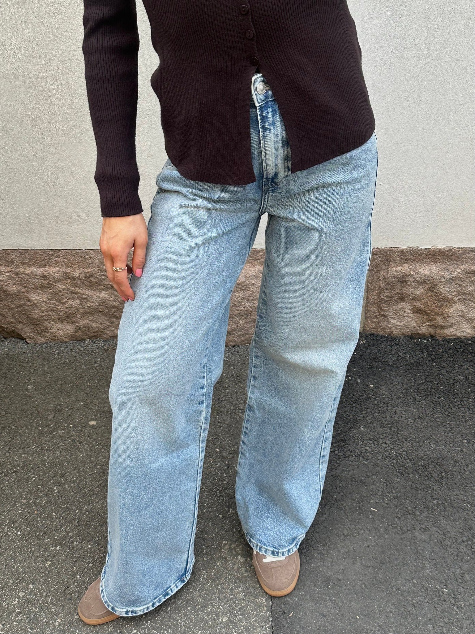 PCSELMA Jeans - Light Blue Denim