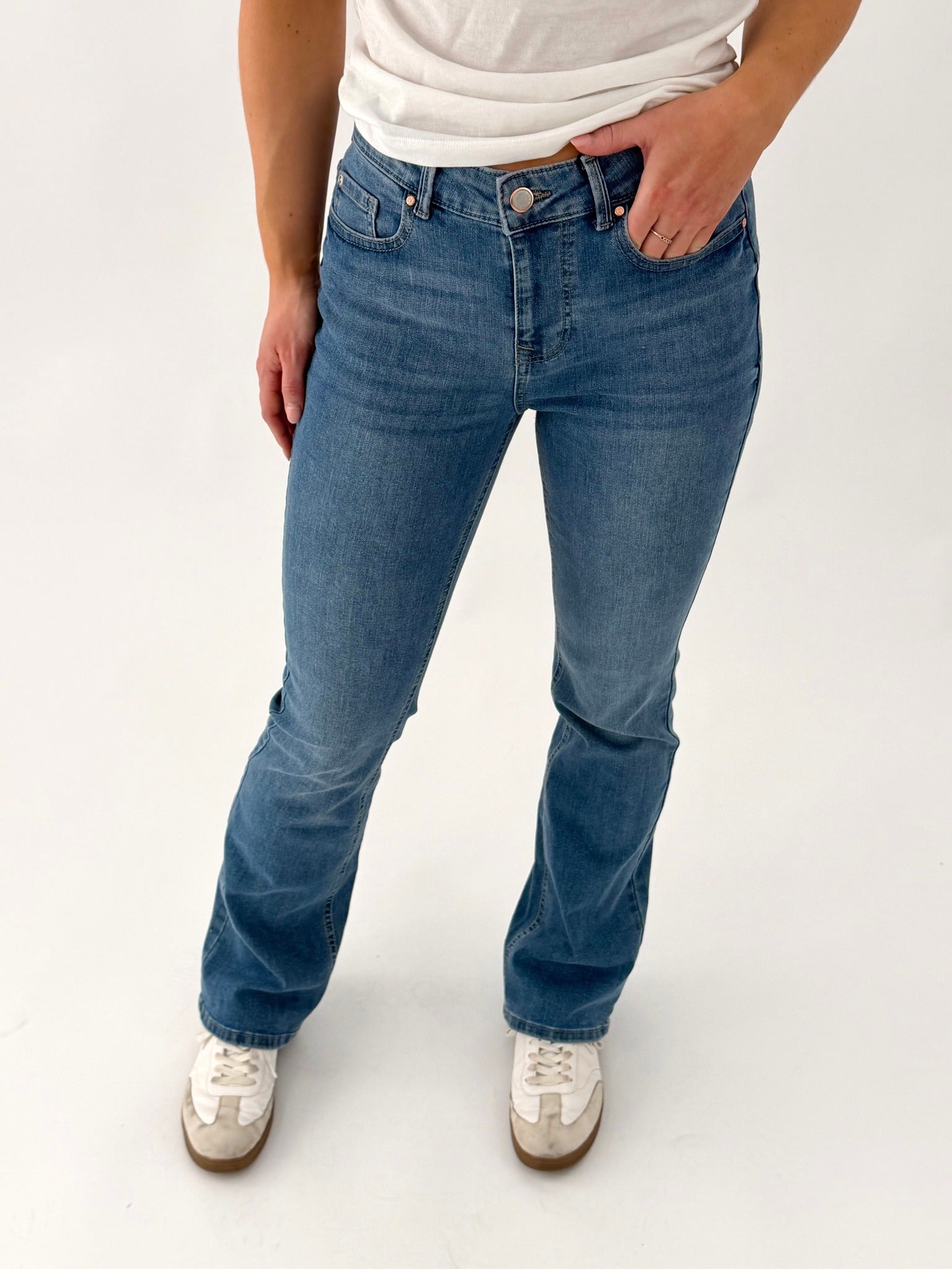 VMFLASH Pocket Jeans - Light Blue Denim