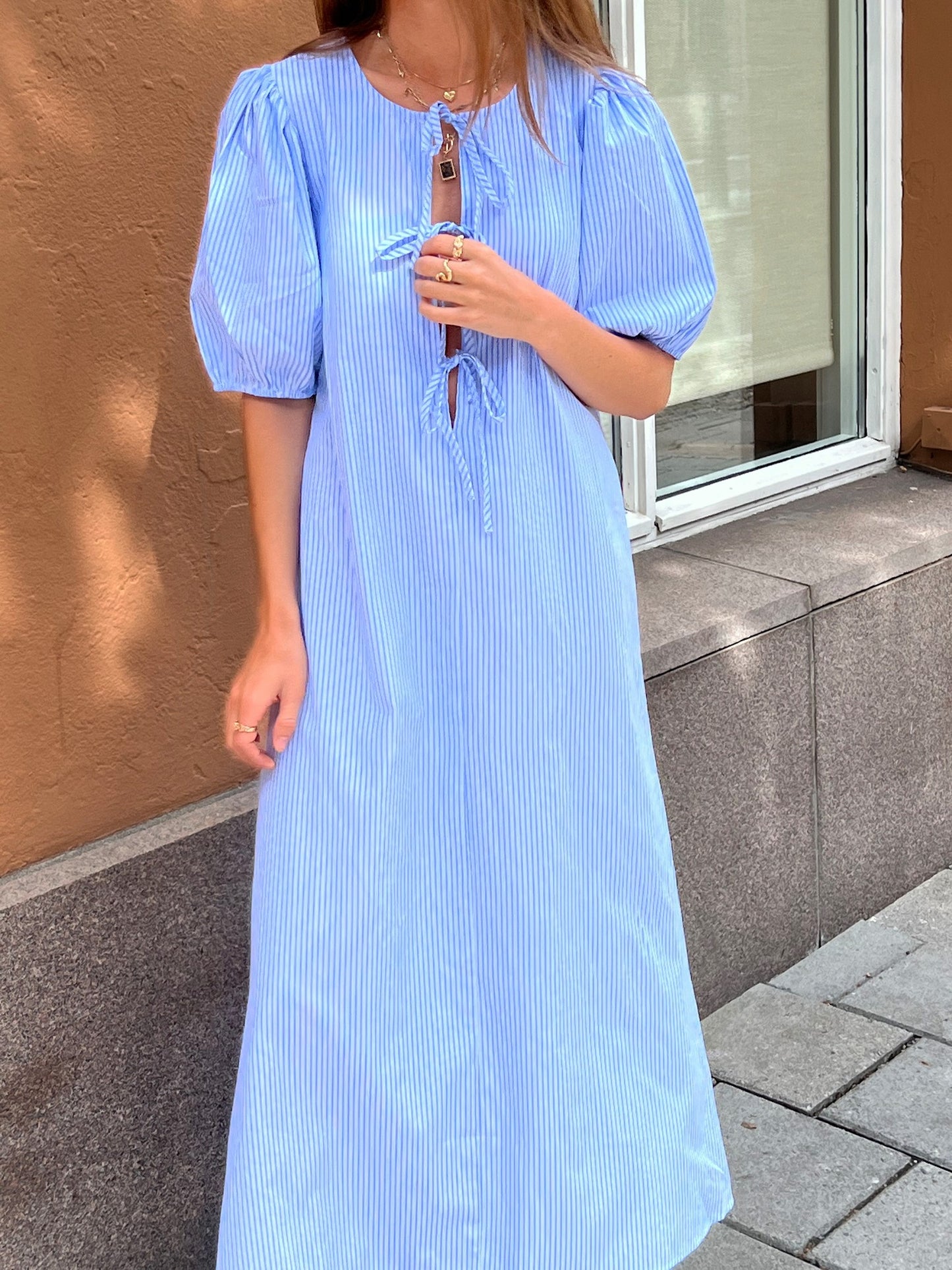 PCHOLLY Dress - Cornflower Blue