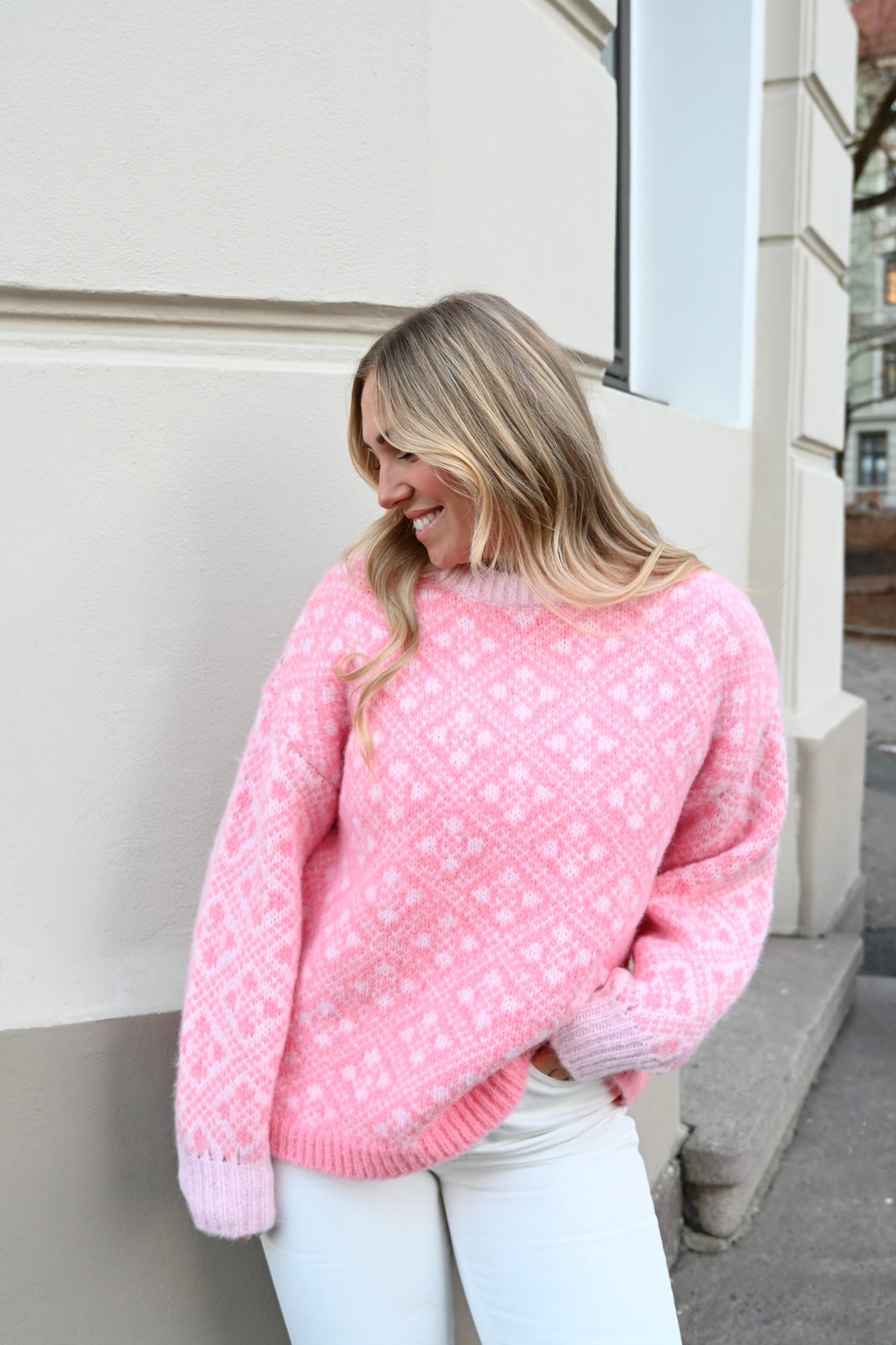 VMINGA PULLOVER - Pink Cherub