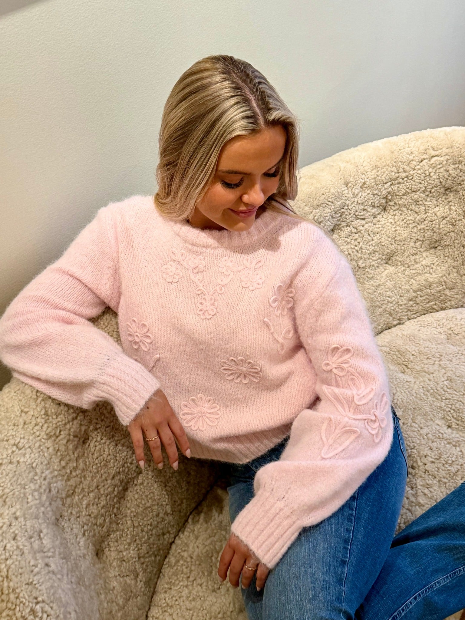 VMBLOSSOM Pullover - Pink-A-Boo
