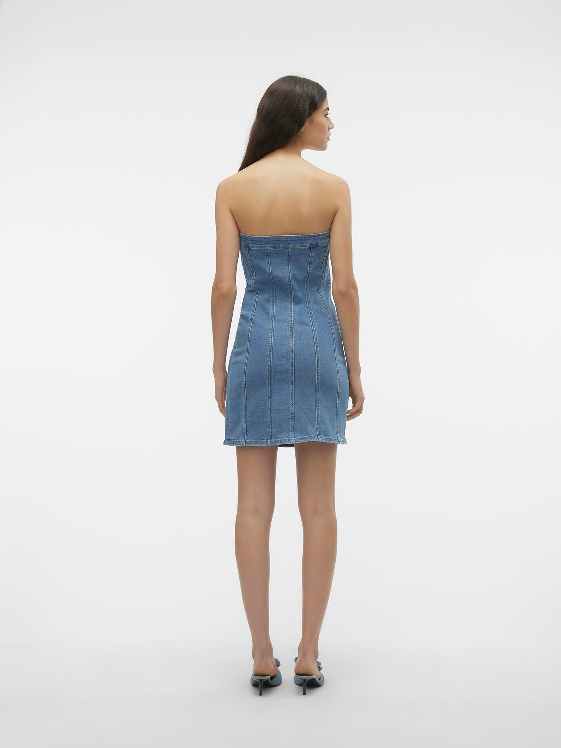 VMZOIE Dress - Light Blue Denim