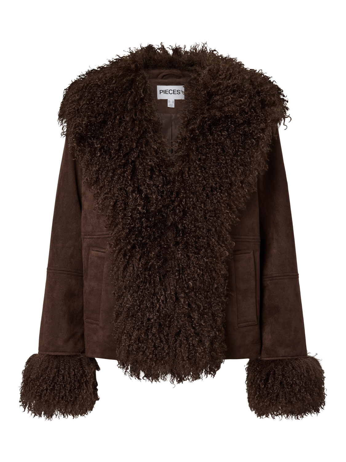 PCNANNA JACKET - Hot Fudge