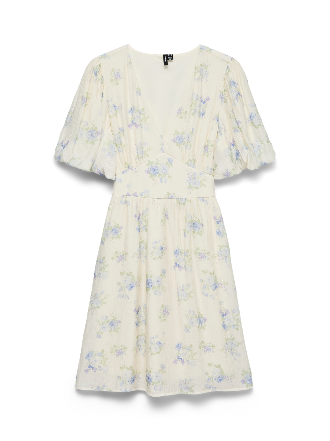 VMBELLA SHORT DRESS - Blue Bella Flower