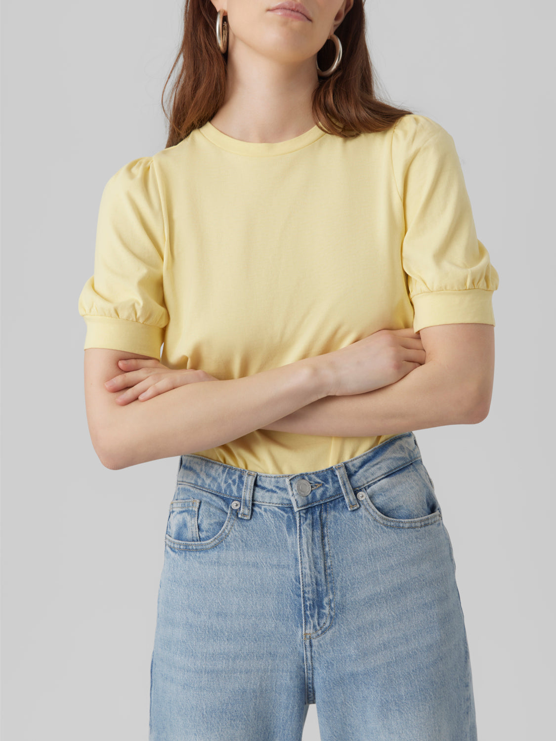 VMKERRY T-skjorte - Lemon Meringue