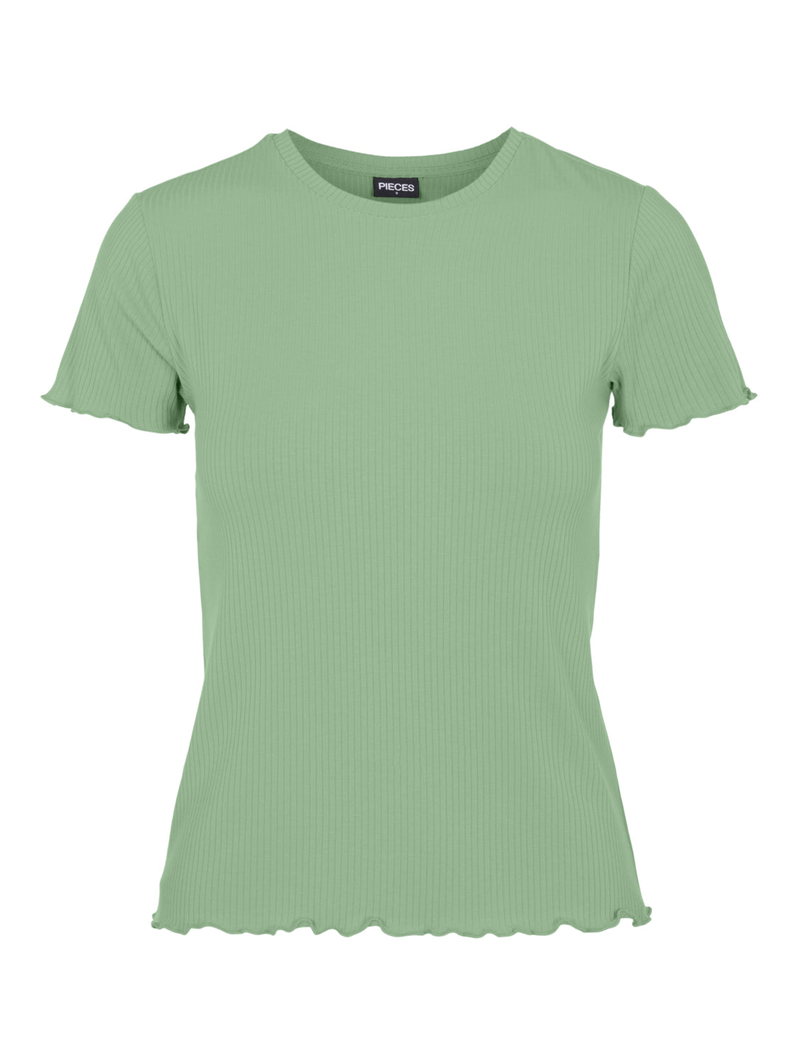 PCNICCA T-Skjorte - Quiet Green