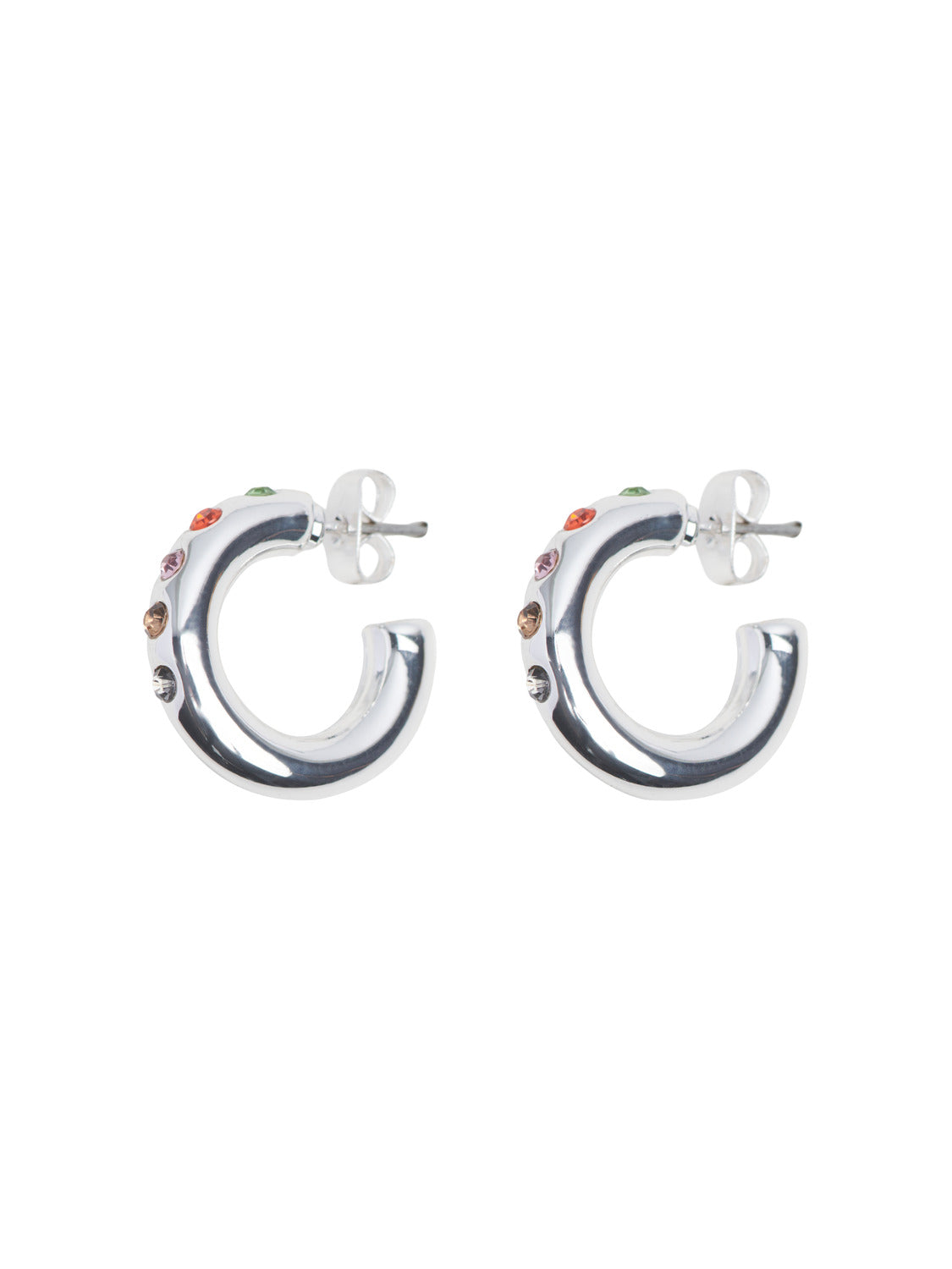 PCBIRGITTA Earrings - Silver Colour