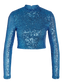 NMSCARLETT Topp - Dark Blue
