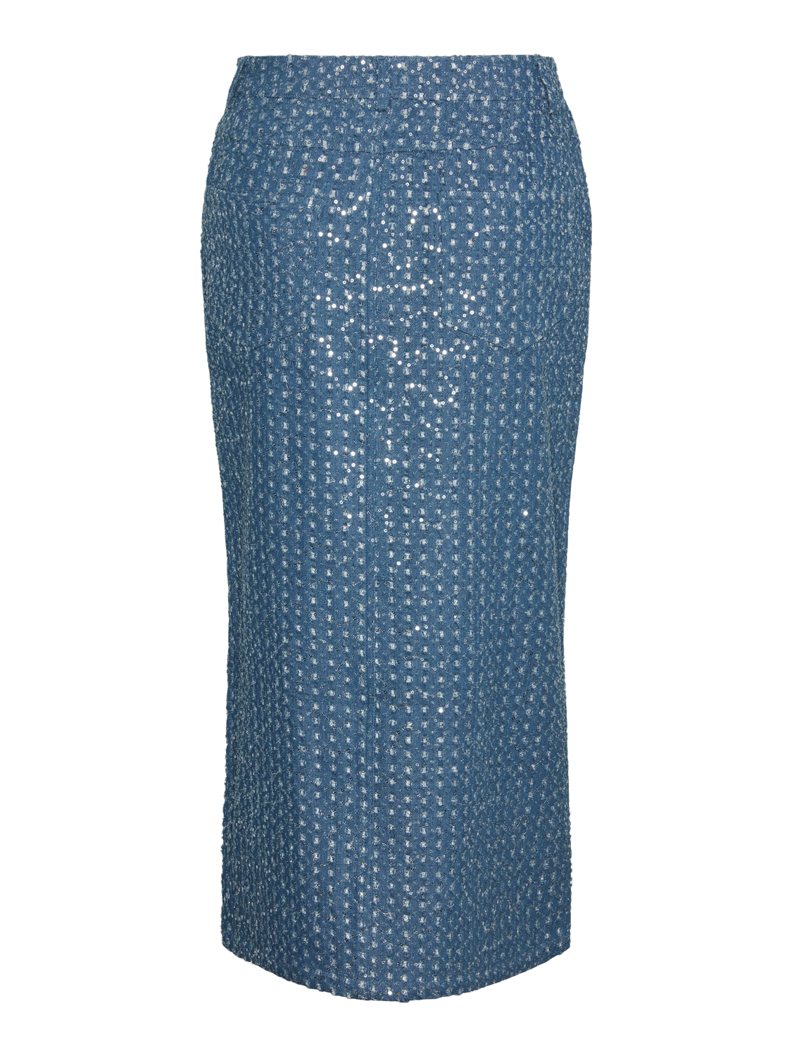 PCNAOMI Skirt - Medium Blue Denim